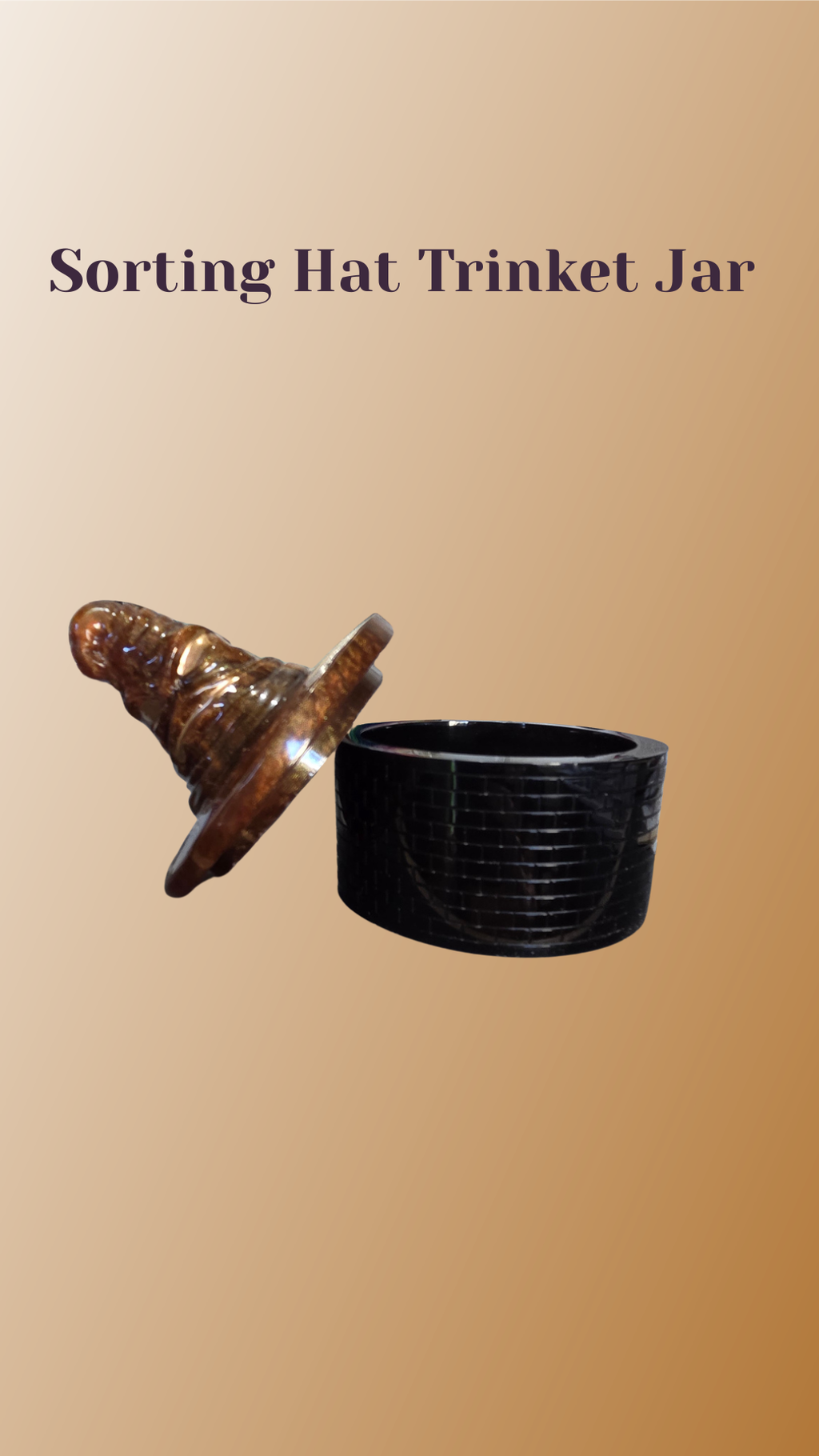 Sorting Hat Trinket Jar