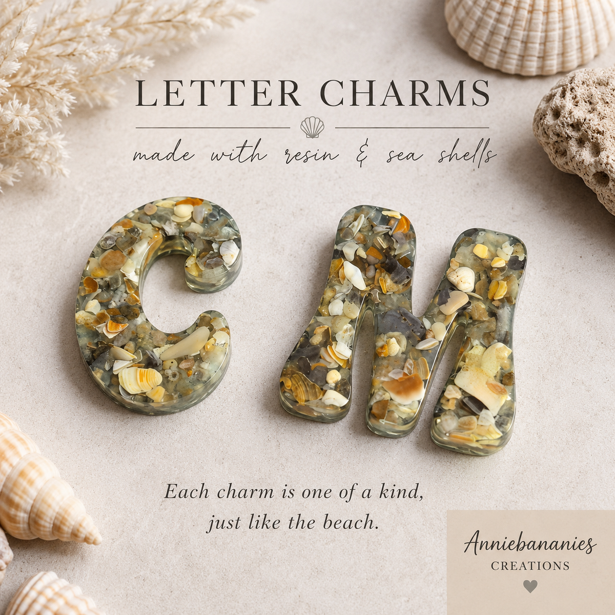Sea Shell Letters