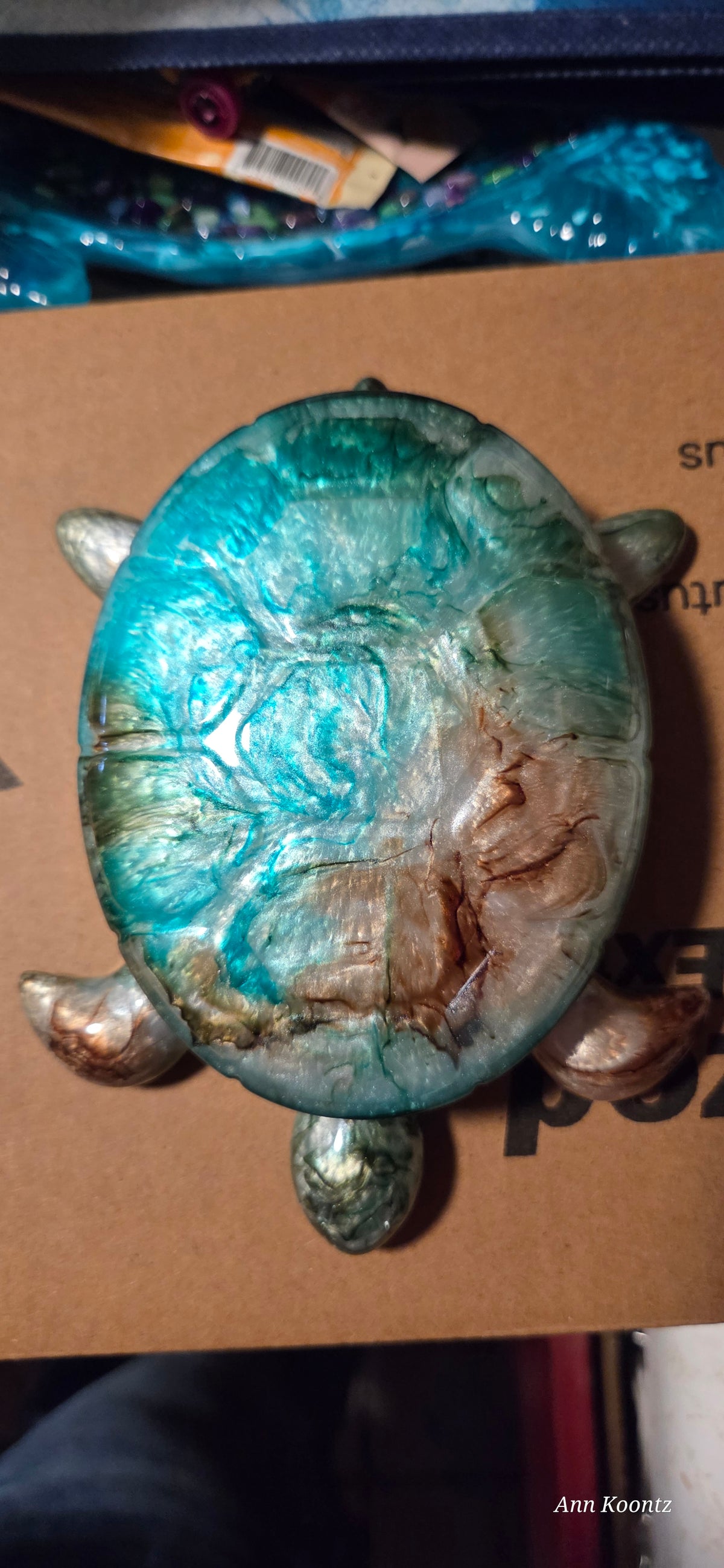 Turtle Trinket Box