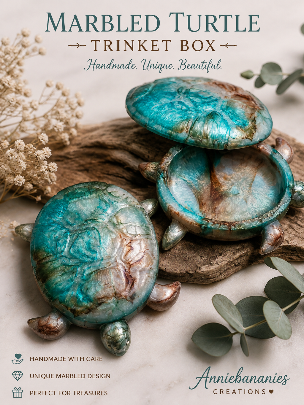 Turtle Trinket Box