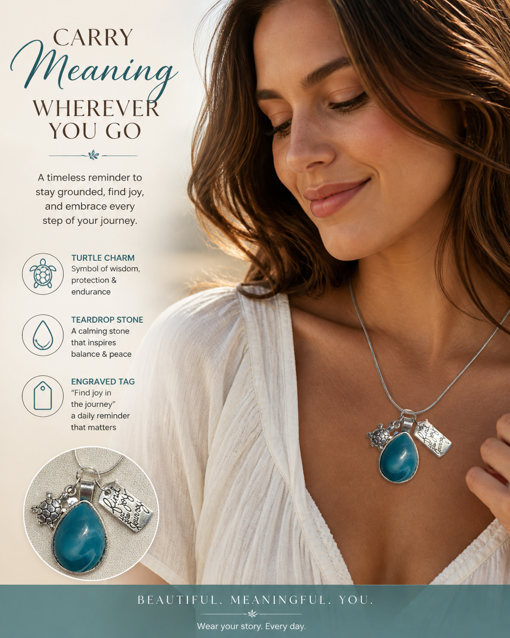 Ocean Swirl Pendant