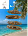 Sand & Shell Hair Clips